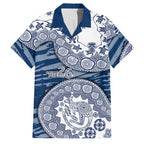 Geelong Cats NAIDOC Week 2026 Family Matching Summer Maxi Dress and Hawaiian Shirt Australian Aboriginal Dot Art Dreamtime Pattern Style