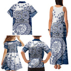 Geelong Cats NAIDOC Week 2026 Family Matching Tank Maxi Dress and Hawaiian Shirt Australian Aboriginal Dot Art Dreamtime Pattern Style