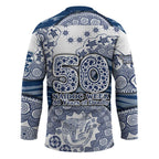 Geelong Cats NAIDOC Week 2026 Hockey Jersey Australian Aboriginal Dot Art Dreamtime Pattern Style