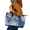 Geelong Cats NAIDOC Week 2026 Leather Tote Bag Australian Aboriginal Dot Art Dreamtime Pattern Style