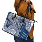 Geelong Cats NAIDOC Week 2026 Leather Tote Bag Australian Aboriginal Dot Art Dreamtime Pattern Style