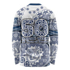 Geelong Cats NAIDOC Week 2026 Long Sleeve Shirt Australian Aboriginal Dot Art Dreamtime Pattern Style