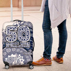Geelong Cats NAIDOC Week 2026 Luggage Cover Australian Aboriginal Dot Art Dreamtime Pattern Style