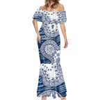Geelong Cats NAIDOC Week 2026 Mermaid Dress Australian Aboriginal Dot Art Dreamtime Pattern Style