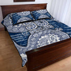 Geelong Cats NAIDOC Week 2026 Quilt Bed Set Australian Aboriginal Dot Art Dreamtime Pattern Style
