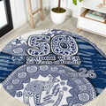 Geelong Cats NAIDOC Week 2026 Round Carpet Australian Aboriginal Dot Art Dreamtime Pattern Style