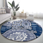 Geelong Cats NAIDOC Week 2026 Round Carpet Australian Aboriginal Dot Art Dreamtime Pattern Style