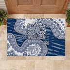 Geelong Cats NAIDOC Week 2026 Rubber Doormat Australian Aboriginal Dot Art Dreamtime Pattern Style