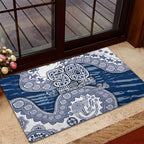 Geelong Cats NAIDOC Week 2026 Rubber Doormat Australian Aboriginal Dot Art Dreamtime Pattern Style