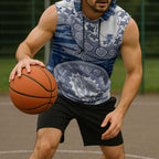 Geelong Cats NAIDOC Week 2026 Sleeveless Hoodie Australian Aboriginal Dot Art Dreamtime Pattern Style