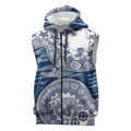 Geelong Cats NAIDOC Week 2026 Sleeveless Zip Hoodie Australian Aboriginal Dot Art Dreamtime Pattern Style