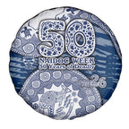 Geelong Cats NAIDOC Week 2026 Spare Tire Cover Australian Aboriginal Dot Art Dreamtime Pattern Style