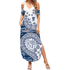 Geelong Cats NAIDOC Week 2026 Summer Maxi Dress Australian Aboriginal Dot Art Dreamtime Pattern Style