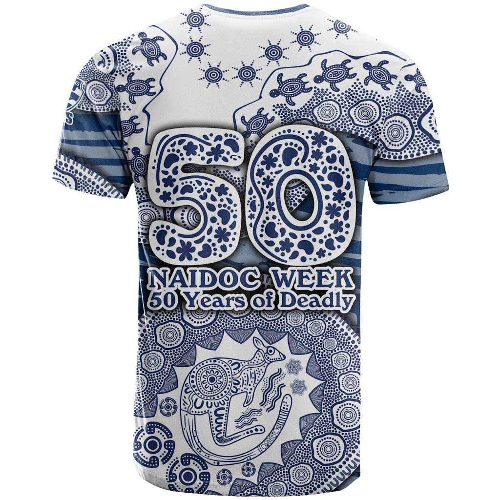 Geelong Cats NAIDOC Week 2026 T Shirt Australian Aboriginal Dot Art Dreamtime Pattern Style