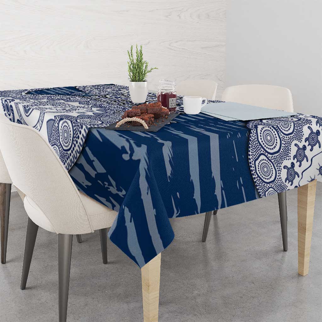 Geelong Cats NAIDOC Week 2026 Tablecloth Australian Aboriginal Dot Art Dreamtime Pattern Style