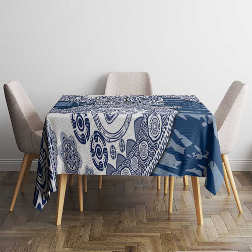 Geelong Cats NAIDOC Week 2026 Tablecloth Australian Aboriginal Dot Art Dreamtime Pattern Style