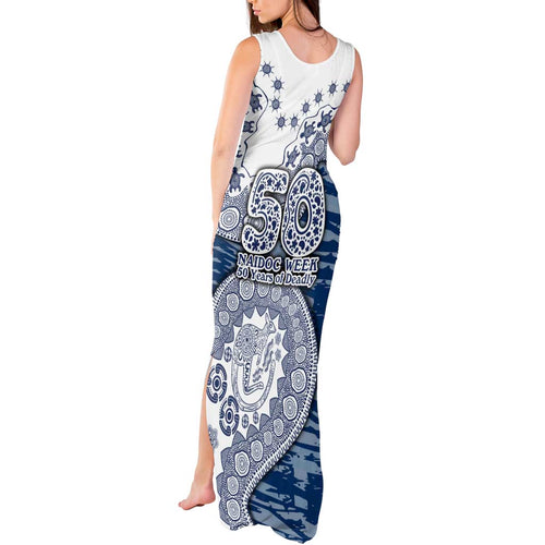 Geelong Cats NAIDOC Week 2026 Tank Maxi Dress Australian Aboriginal Dot Art Dreamtime Pattern Style