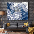 Geelong Cats NAIDOC Week 2026 Tapestry Australian Aboriginal Dot Art Dreamtime Pattern Style