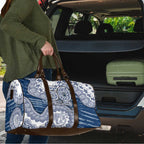 Geelong Cats NAIDOC Week 2026 Travel Bag Australian Aboriginal Dot Art Dreamtime Pattern Style