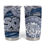 Geelong Cats NAIDOC Week 2026 Tumbler Cup Australian Aboriginal Dot Art Dreamtime Pattern Style