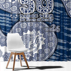 Geelong Cats NAIDOC Week 2026 Window Curtain Australian Aboriginal Dot Art Dreamtime Pattern Style