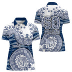 Geelong Cats NAIDOC Week 2026 Women Polo Shirt Australian Aboriginal Dot Art Dreamtime Pattern Style