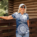 Geelong Cats NAIDOC Week 2026 Women Polo Shirt Australian Aboriginal Dot Art Dreamtime Pattern Style
