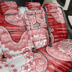 Gold Coast Suns NAIDOC Week 2026 Back Car Seat Cover Australian Aboriginal Dot Art Dreamtime Pattern Style