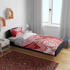 Gold Coast Suns NAIDOC Week 2026 Bedding Set Australian Aboriginal Dot Art Dreamtime Pattern Style