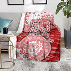 Gold Coast Suns NAIDOC Week 2026 Blanket Australian Aboriginal Dot Art Dreamtime Pattern Style