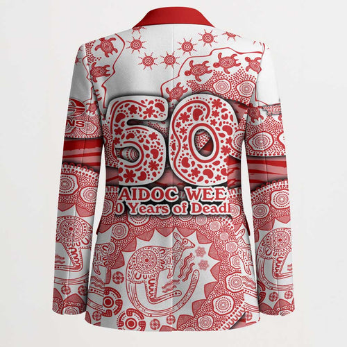 Gold Coast Suns NAIDOC Week 2026 Blazer Australian Aboriginal Dot Art Dreamtime Pattern Style