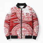 Gold Coast Suns NAIDOC Week 2026 Bomber Puffer Jacket Australian Aboriginal Dot Art Dreamtime Pattern Style