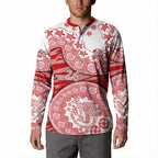 Gold Coast Suns NAIDOC Week 2026 Button Sweatshirt Australian Aboriginal Dot Art Dreamtime Pattern Style