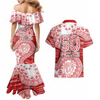 Gold Coast Suns NAIDOC Week 2026 Couples Matching Mermaid Dress and Hawaiian Shirt Australian Aboriginal Dot Art Dreamtime Pattern Style