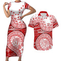Gold Coast Suns NAIDOC Week 2026 Couples Matching Short Sleeve Bodycon Dress and Hawaiian Shirt Australian Aboriginal Dot Art Dreamtime Pattern Style
