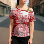 Gold Coast Suns NAIDOC Week 2026 Cross Shoulder Shirt Australian Aboriginal Dot Art Dreamtime Pattern Style