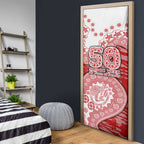 Gold Coast Suns NAIDOC Week 2026 Door Cover Australian Aboriginal Dot Art Dreamtime Pattern Style