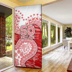 Gold Coast Suns NAIDOC Week 2026 Door Cover Australian Aboriginal Dot Art Dreamtime Pattern Style