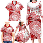 Gold Coast Suns NAIDOC Week 2026 Family Matching Long Sleeve Bodycon Dress and Hawaiian Shirt Australian Aboriginal Dot Art Dreamtime Pattern Style