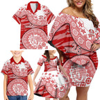 Gold Coast Suns NAIDOC Week 2026 Family Matching Off Shoulder Short Dress and Hawaiian Shirt Australian Aboriginal Dot Art Dreamtime Pattern Style