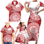 Gold Coast Suns NAIDOC Week 2026 Family Matching Short Sleeve Bodycon Dress and Hawaiian Shirt Australian Aboriginal Dot Art Dreamtime Pattern Style