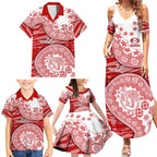 Gold Coast Suns NAIDOC Week 2026 Family Matching Summer Maxi Dress and Hawaiian Shirt Australian Aboriginal Dot Art Dreamtime Pattern Style