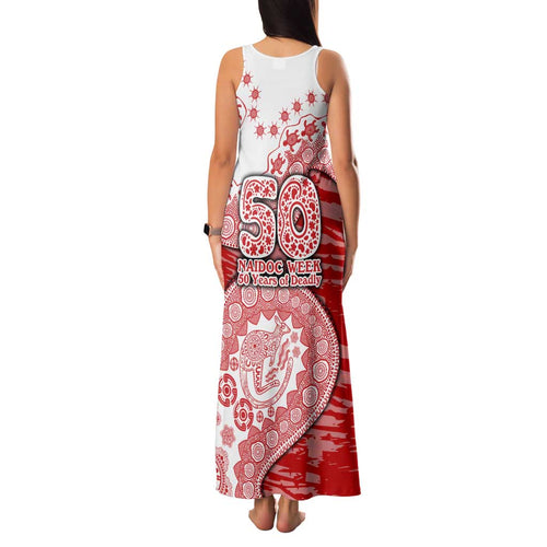 Gold Coast Suns NAIDOC Week 2026 Family Matching Tank Maxi Dress and Hawaiian Shirt Australian Aboriginal Dot Art Dreamtime Pattern Style
