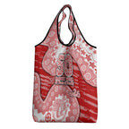 Gold Coast Suns NAIDOC Week 2026 Grocery Bag Australian Aboriginal Dot Art Dreamtime Pattern Style