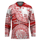 Gold Coast Suns NAIDOC Week 2026 Hockey Jersey Australian Aboriginal Dot Art Dreamtime Pattern Style