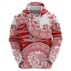 Gold Coast Suns NAIDOC Week 2026 Hoodie Australian Aboriginal Dot Art Dreamtime Pattern Style