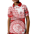 Gold Coast Suns NAIDOC Week 2026 Kid Polo Shirt Australian Aboriginal Dot Art Dreamtime Pattern Style