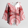 Gold Coast Suns NAIDOC Week 2026 Kimono Sleeve Blouse Australian Aboriginal Dot Art Dreamtime Pattern Style