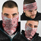 Gold Coast Suns NAIDOC Week 2026 Neck Gaiter Australian Aboriginal Dot Art Dreamtime Pattern Style
