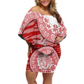 Gold Coast Suns NAIDOC Week 2026 Off Shoulder Short Dress Australian Aboriginal Dot Art Dreamtime Pattern Style